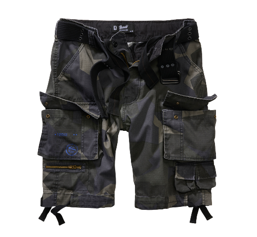 Brandit Σορτς Savage M90 Ripstop, darkcamo