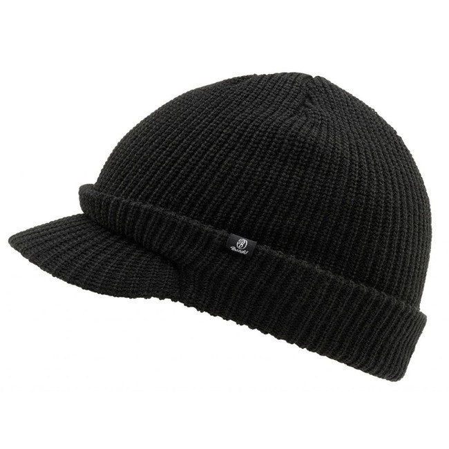 Brandit Shield Cap strickmütze mit schild, schwarz