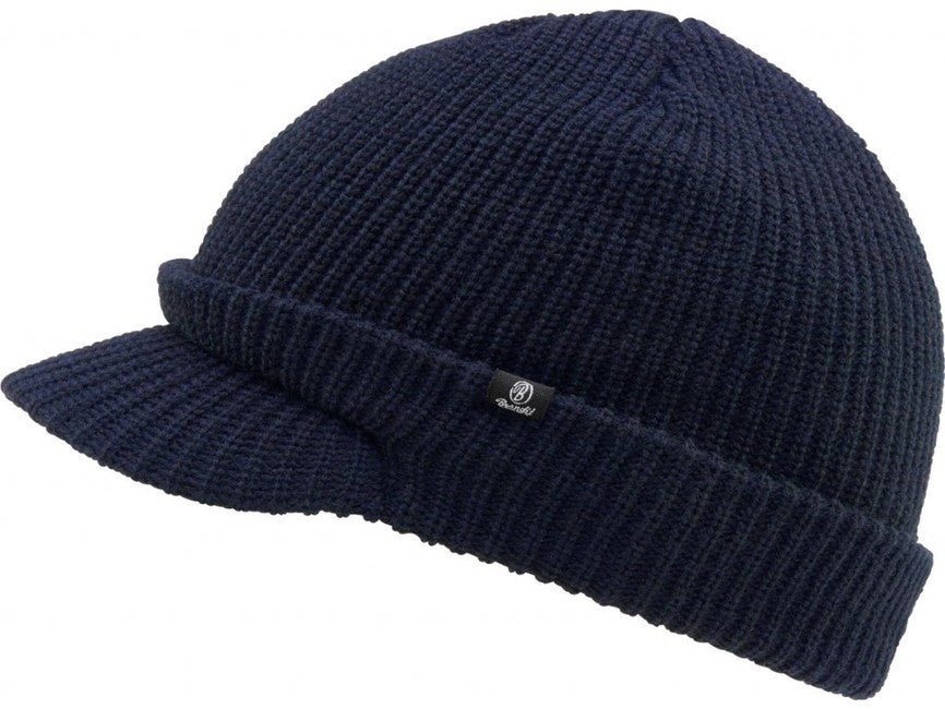 Brandit Shield Cap strickmütze mit schild, navy