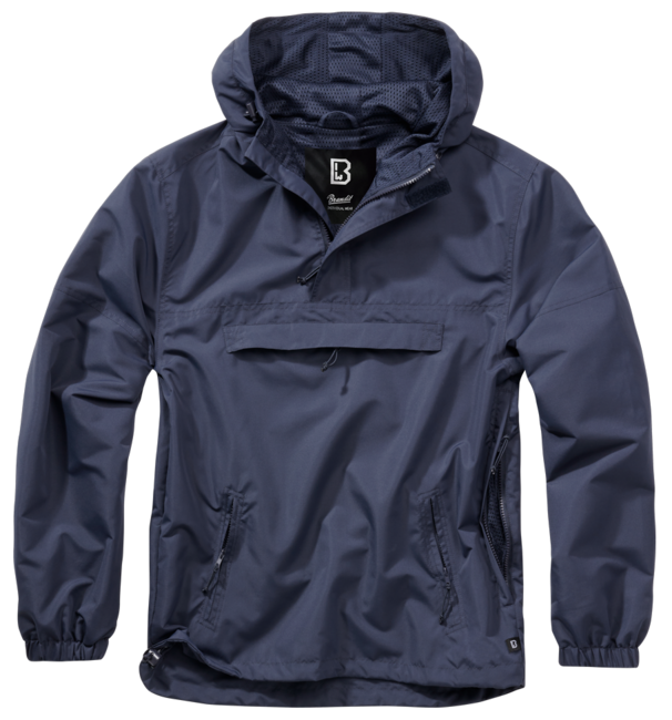 Brandit Sommer Windbreaker Jacke, marineblau