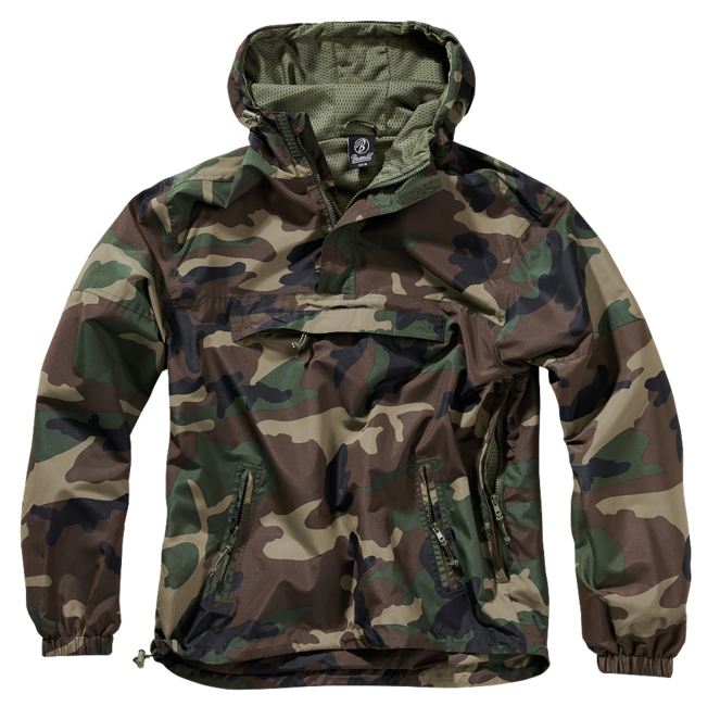 Brandit Summer Windbreaker-jacke, woodland