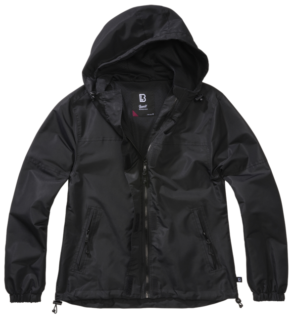 Brandit Summer Windbreaker damen jacke, schwarz