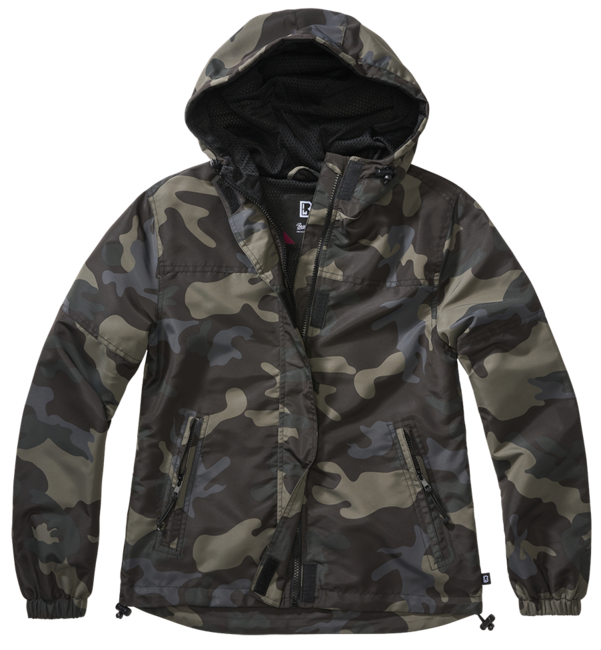 Brandit Summer Windbreaker-damen jacke, darkcamo