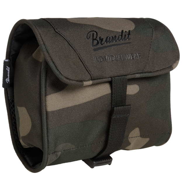 Brandit Toiletry Bag Waschtasche medium, darkcamo