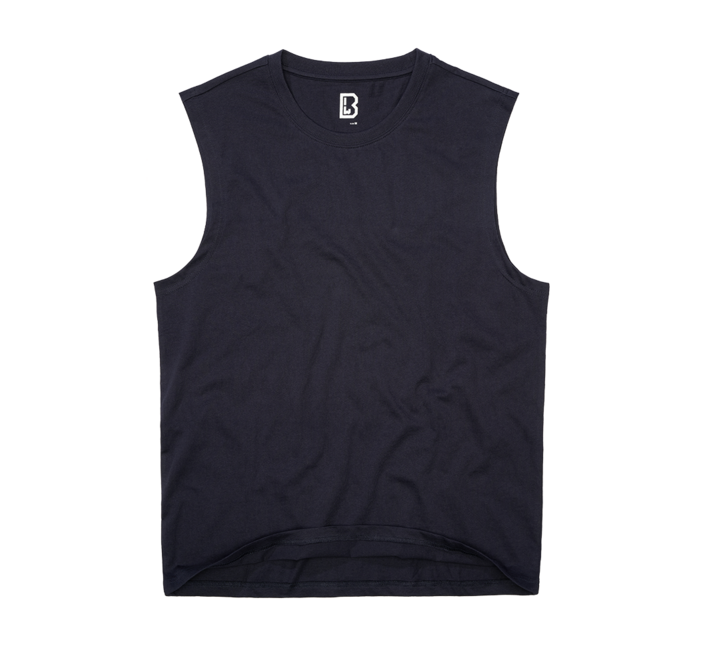 Brandit Ärmelloses T-shirt, Marineblau
