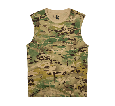Herren-Ärmellose Shirts ohne Aufdruck