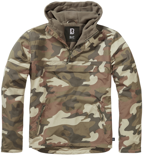 Brandit Windbreaker jacke, helles waldland