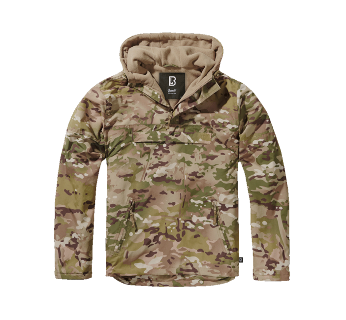 Brandit Windbreaker Jacke, taktisches Tarnmuster