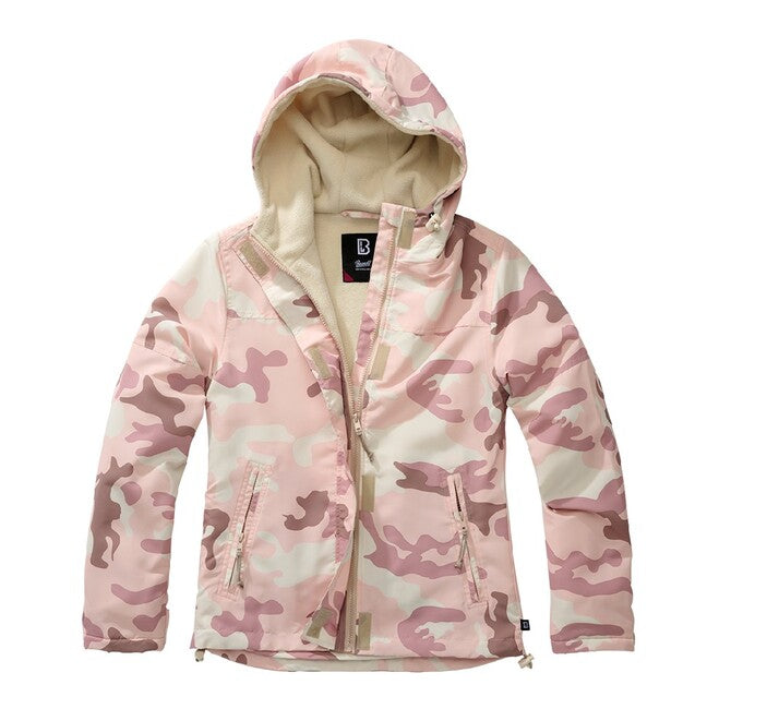 Brandit Windbreaker Frontzip- damen jacke, candy camo