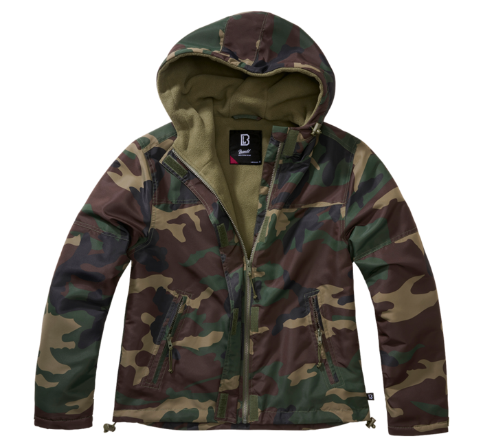Brandit Windbreaker damen jacke, woodland