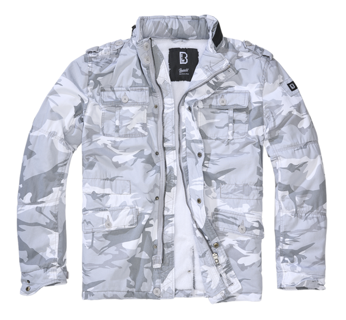 Brandit Britannia winterjacke, blizzard camo