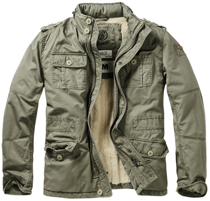 Brandit Britannia herrenjacke, oliv