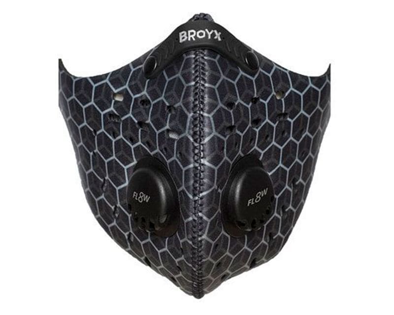 Broyx Delta Hex anti-smog, silber schwarz