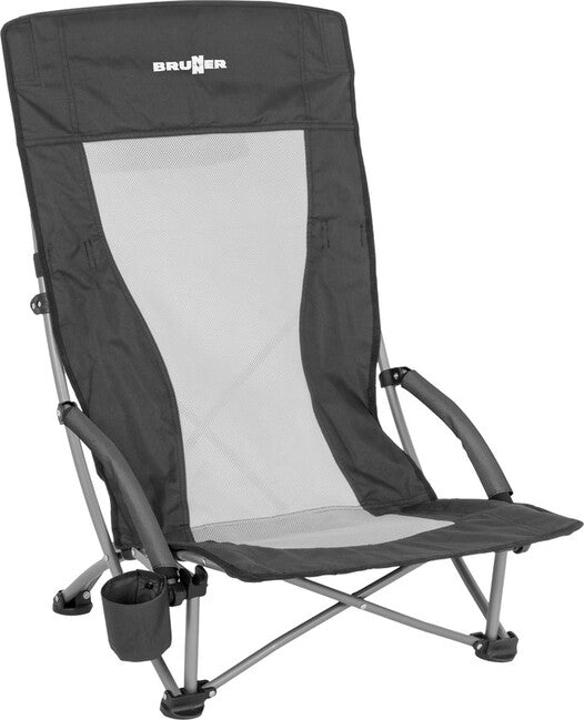 Brunner Cuba Highback strandkorb, schwarz
