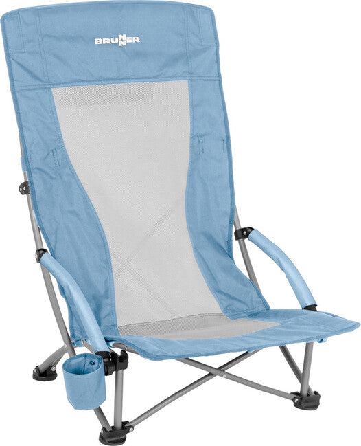 Brunner Cuba Highback Strandkorb, blau