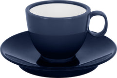 Brunner Kaffeetassen 2tlg., dunkelblau
