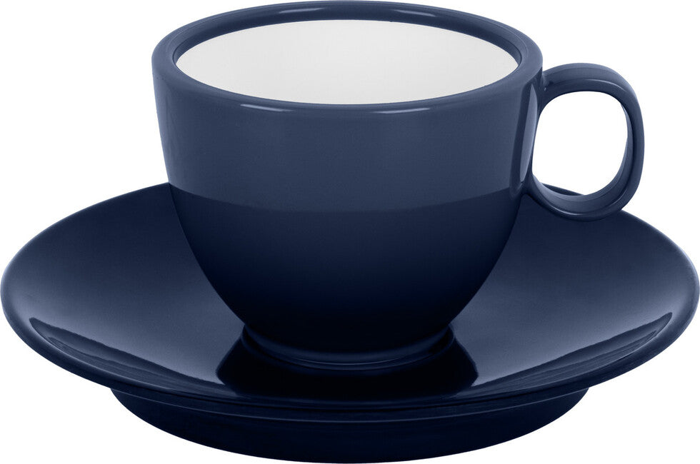 Brunner Kaffeetassen 2tlg., dunkelblau