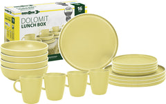 Brunner Lunch Box Dolomit Σετ Κατσαρόλας Κάμπινγκ, Κίτρινο