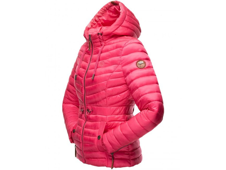 Marikoo ANIYAA damen-Übergangsjacke mit Kapuze, rosa