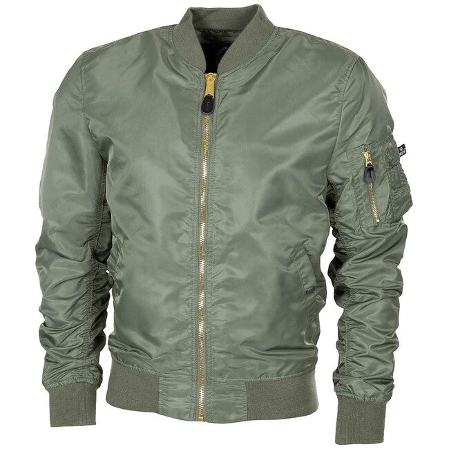 MFH American MA1 Fliegerjacke, OD grün