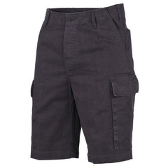 MFH Bermuda BW Moleskin, schwarz-stonewashed