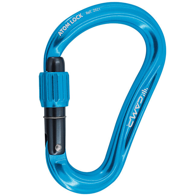 Camp HMS Atom Lock Karabiner, blau