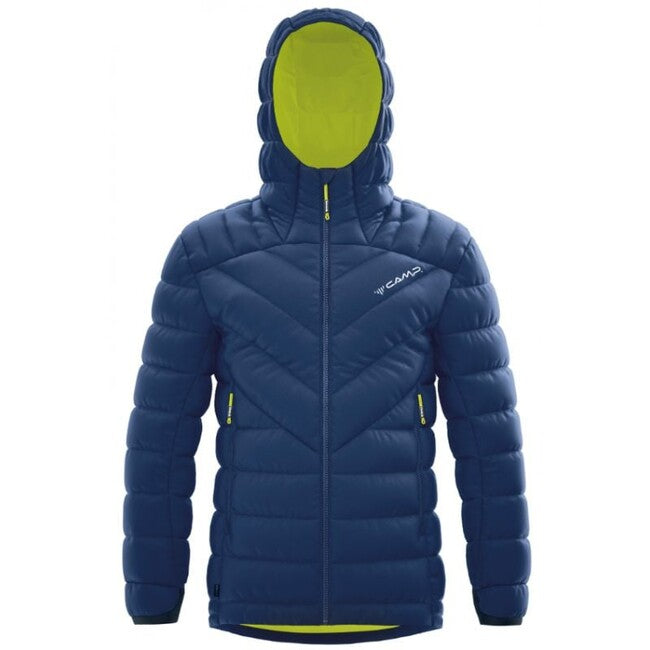 Camp Protection Jacket herren daunenjacke, nachtblau/limette
