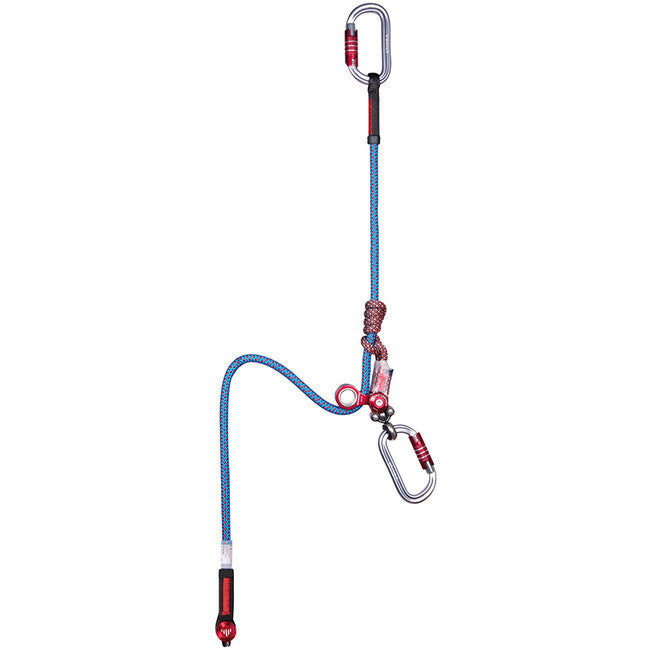 Camp Gyro Lanyard Single positionierungsstamm mit gyro-drehscheibe und hilfszugrolle für baumpfleger und professionelle retter + 2 × 2125 3,5 m