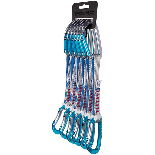 Camp Orbit Express KS damen extended express set 6er pack 18 cm, grau / blau / fuchsia