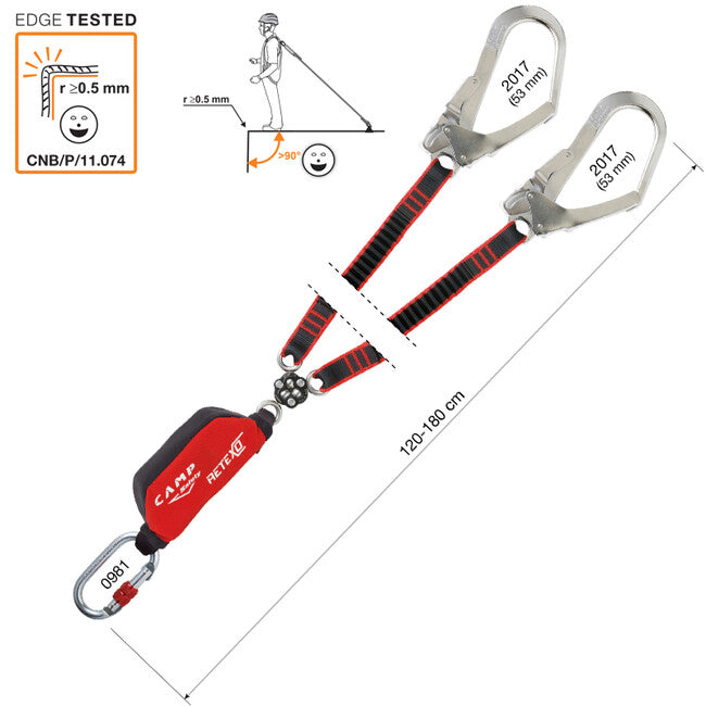 Camp ReTexo kreiselaufrollung 120 - 180 cm