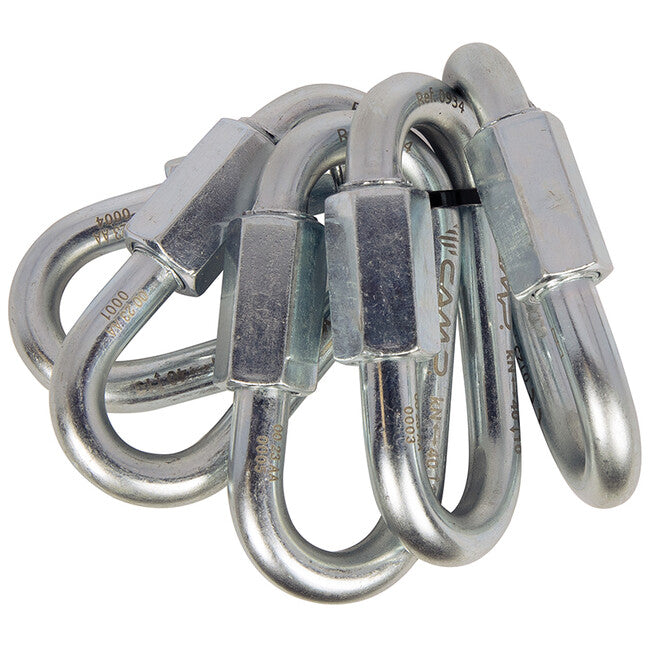 Camp Rückenplatten für halbautomatische Katzen Set 5 Oval Quick Link 8 mm