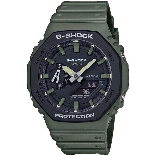 Casio GA-2110SU-3AER Uhr, schwarz/grün