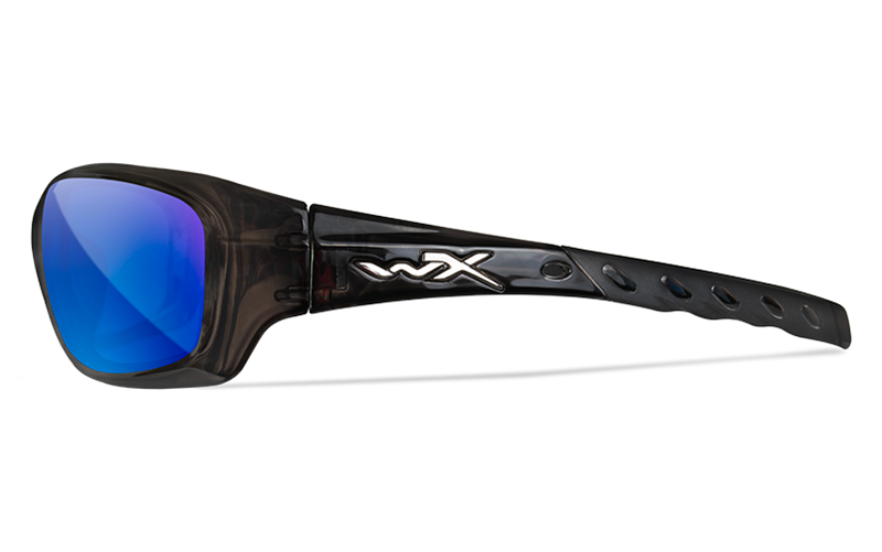 WILEY X GRAVITY Polarized Sunglasses, Blue Mirror