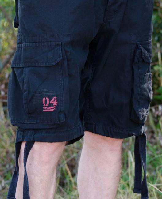Surplus Vintage Shorts, Black