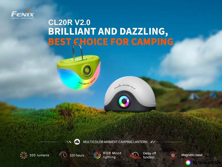 Fenix CL20R V2.0 laterne, schwarz