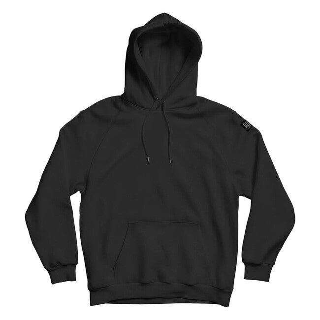 CloMod Kapuzenpullover Blank, schwarz