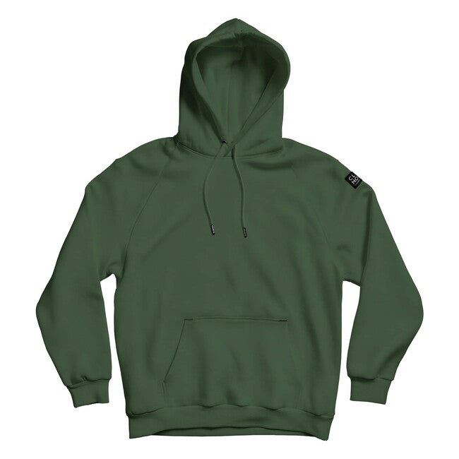 CloMod Kapuzenpullover Blank, springbok grün