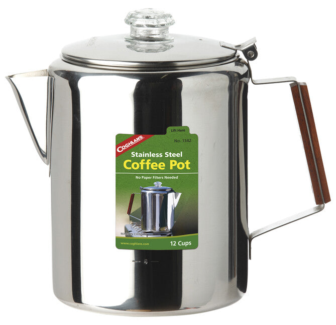Coghlans CL Kaffeekanne Edelstahl 12 Tassen