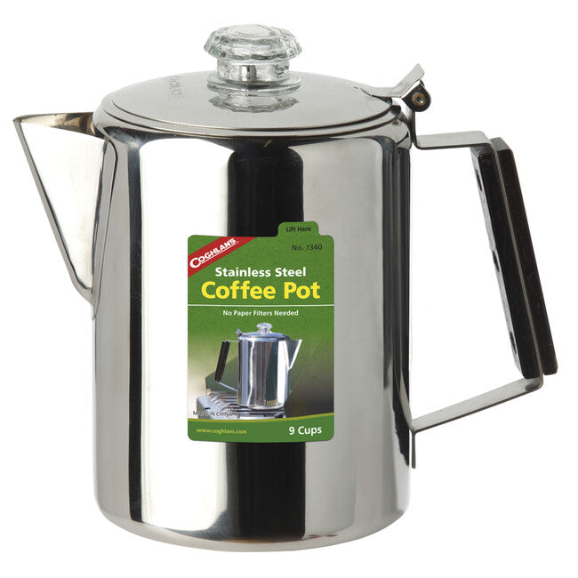 Coghlans Kaffeekanne Edelstahl 9 Tassen