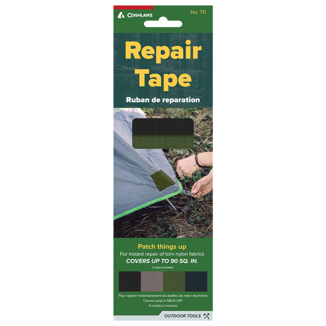 Coghlans Nylon-Reparaturband 4 Flicken