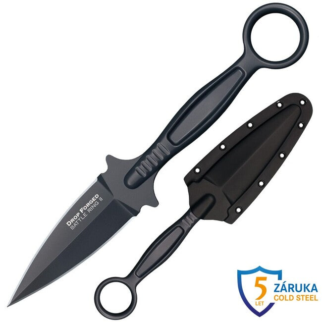 Cold Steel Drop Forged Battle Ring II messer mit feststehender klinge