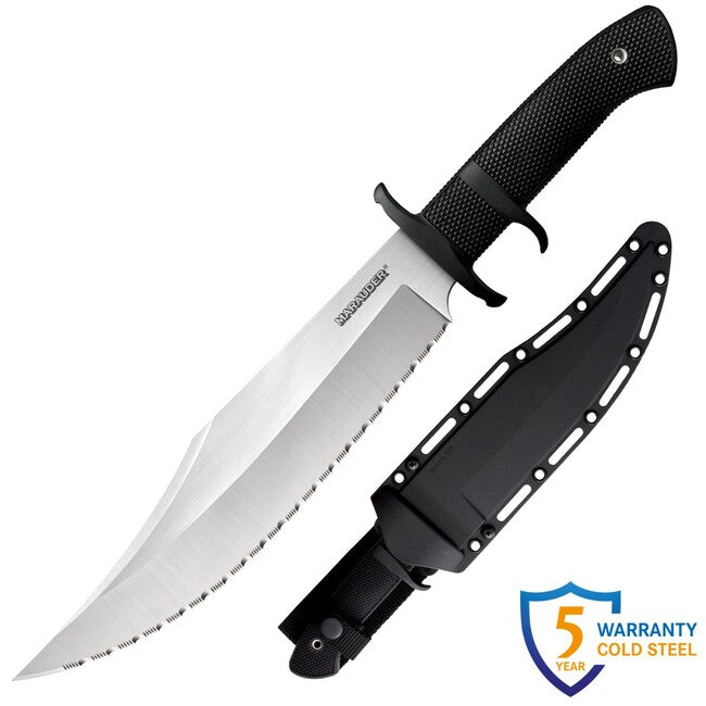 Cold Steel Marauder Serrated messer mit feststehender klinge (AUS8A)