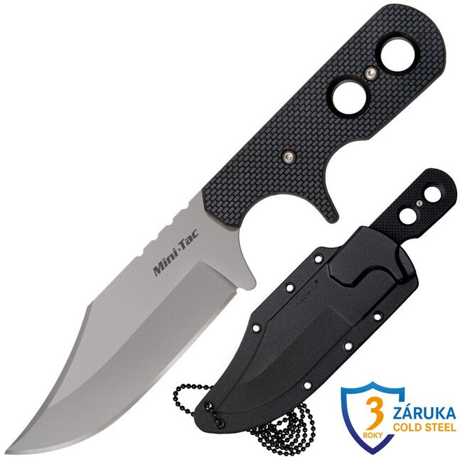Cold Steel Mini Tac Bowie messer mit fester klinge