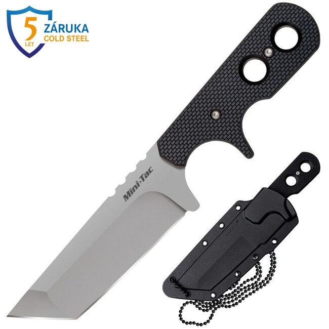 Cold Steel Mini Tac Tanto Messer mit feststehender Klinge (AUS8A)