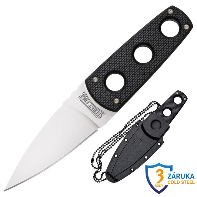 Cold Steel Secret Edge Messer mit feststehender Klinge (AUS8A)