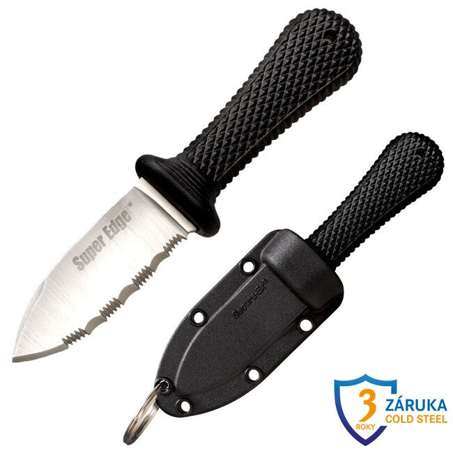 Cold Steel Super Edge Messer mit feststehender Klinge (AUS8A)