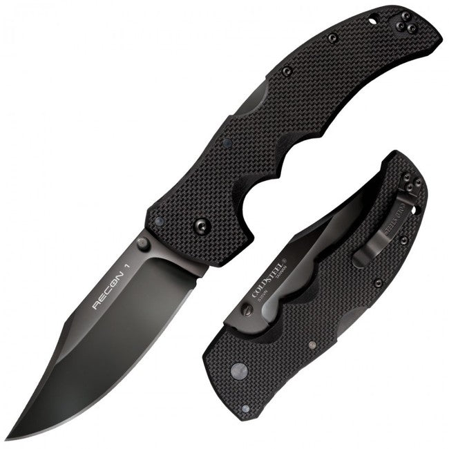 Cold Steel Recon 1 Clip Point Einfaches Öffnungsmesser, 23,8cm