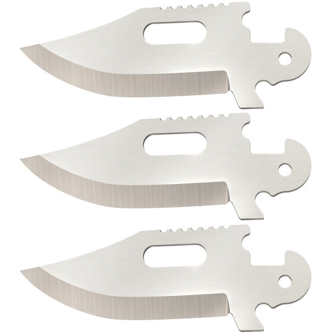 Cold Steel Click N Cut schließmesser (3er-pack bowieklingen)