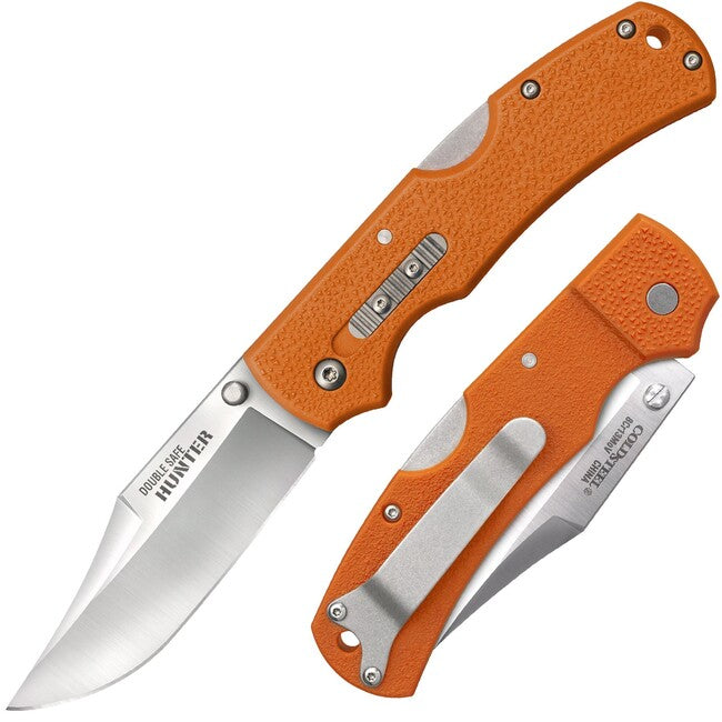 Cold Steel Double Safe Hunter schließmesser, orange