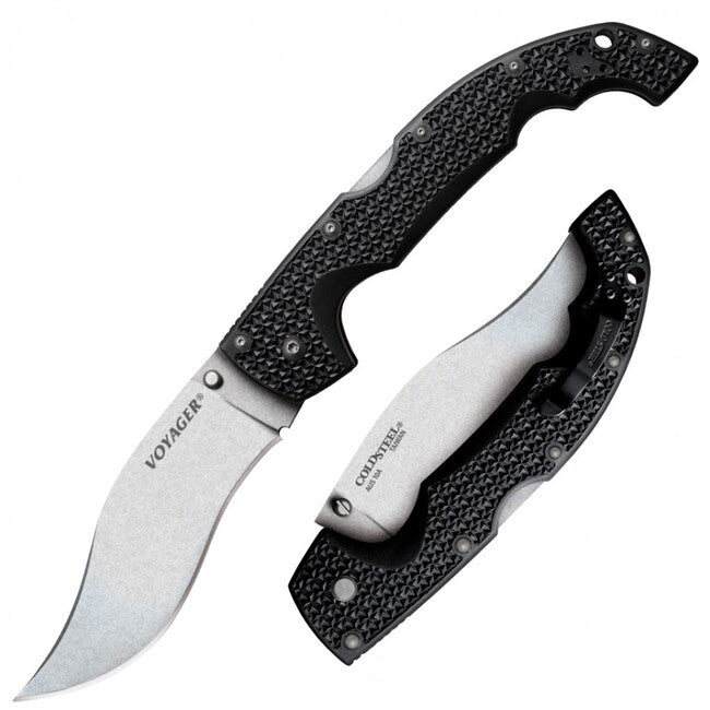 Cold Steel Extra Large Voyager Vaquero Schließmesser Plain (AUS10A)